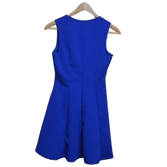 Blue Flare Dress - Picture 2 of 3
